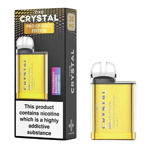 The Crystal Gold -Strawberry Raspberry Cherry Ice- - Vapes-Spain