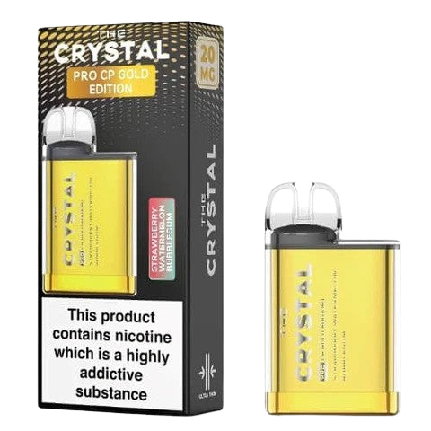 The Crystal Gold -Strawberry Watermelon Bubblegum- - Vapes-Spain