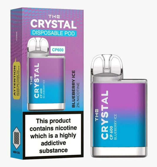 The Crystal Pro CP600 -Blueberry Ice- - Vapes-Spain